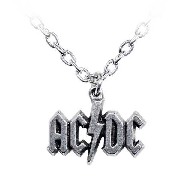 AC/DC Lightning Logo Necklace (Necklace) - AC/DC - musicstation.be