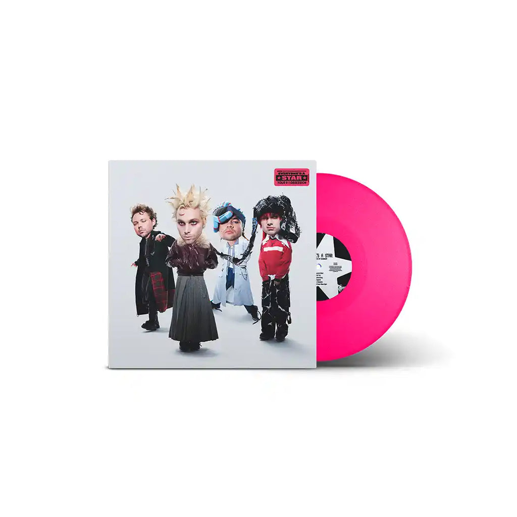 Everyone’s A Star! Exclusive Hot Pink Glitter Vinyl - 5 Seconds of Summer - musicstation.be
