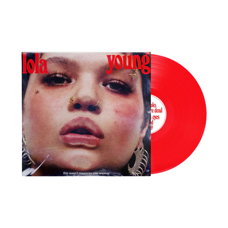 this wasn't meant for you anyway: transparent red vinyl - Lola Young - musicstation.be