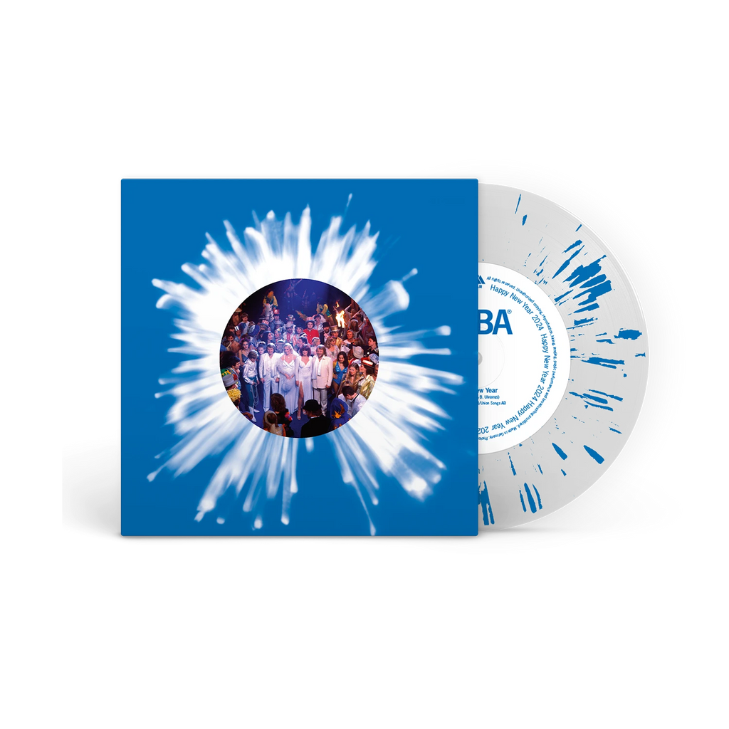 Happy New Year (Store Exclusive White & Blue Splattered 7Inch Single) - ABBA - musicstation.be