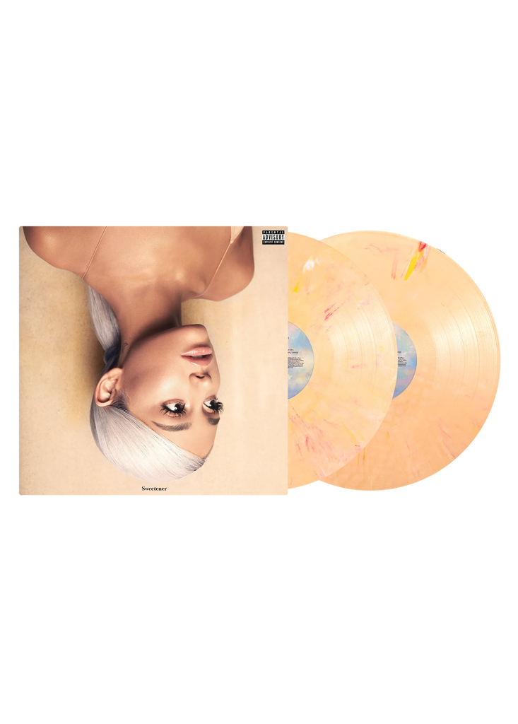 sweetener 2lp (peach colored opaque) - Ariana Grande - musicstation.be