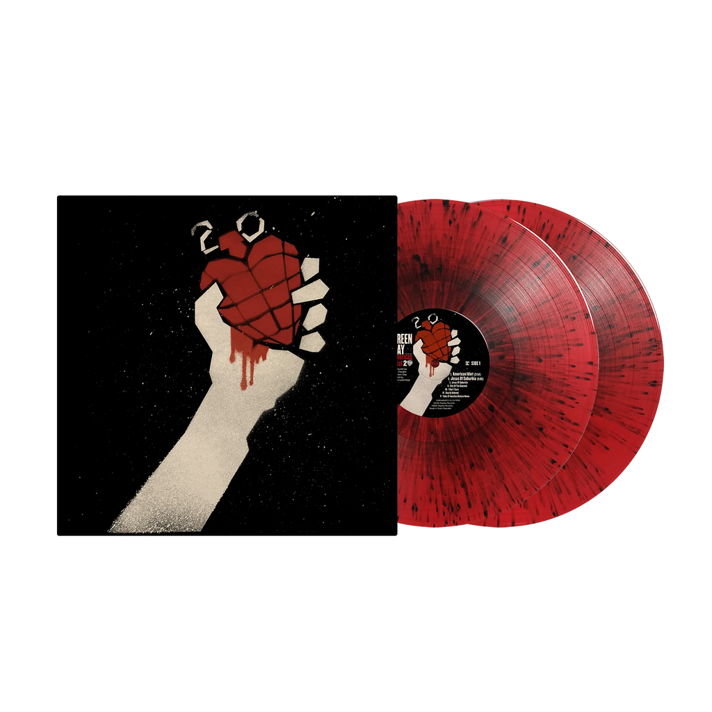 American Idiot (20th Anniversary Deluxe Red Black Splattered 2LP) - Green Day - musicstation.be