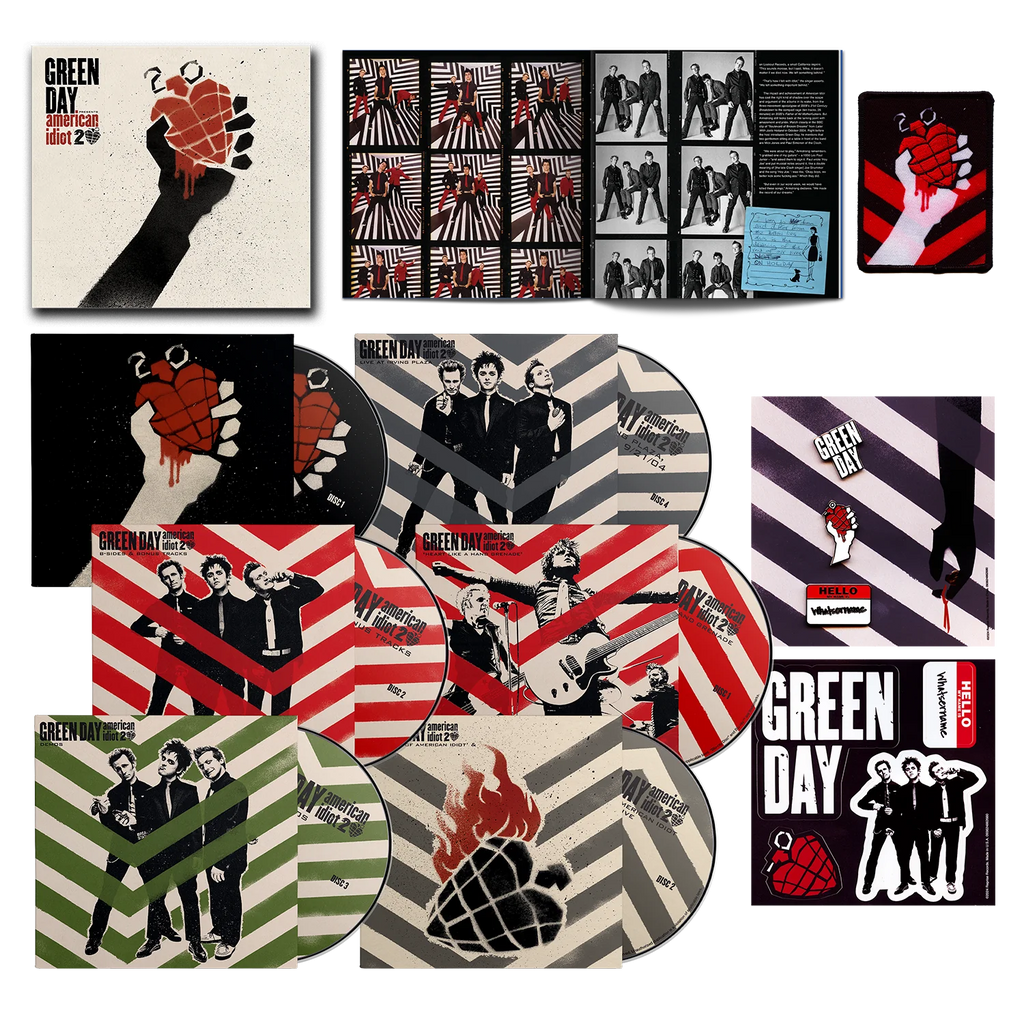 American Idiot (20th Anniversary Limited Deluxe Edition 4CD + 2 Blu-Ray) - Green Day - musicstation.be