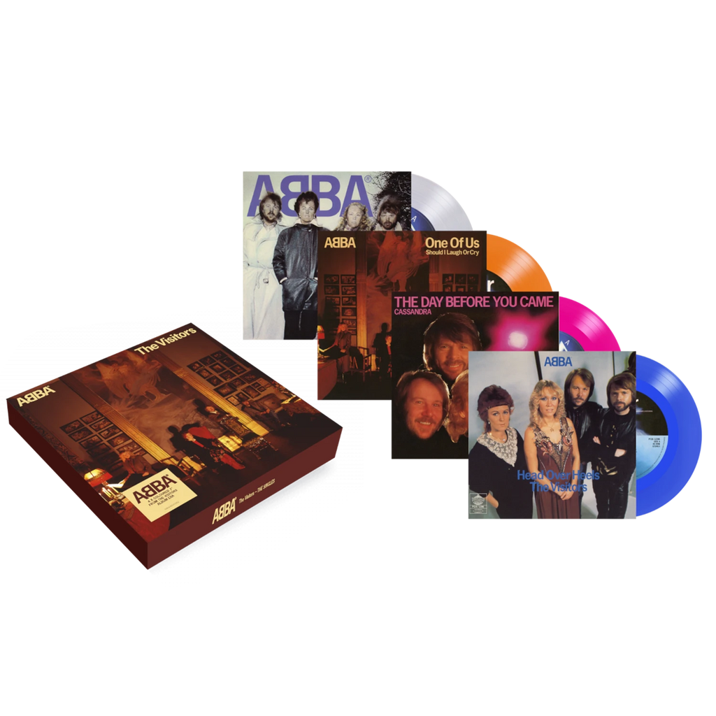 The Visitors - Single Box (Store Exclusive Coloured 7Inch Boxset) - ABBA - musicstation.be
