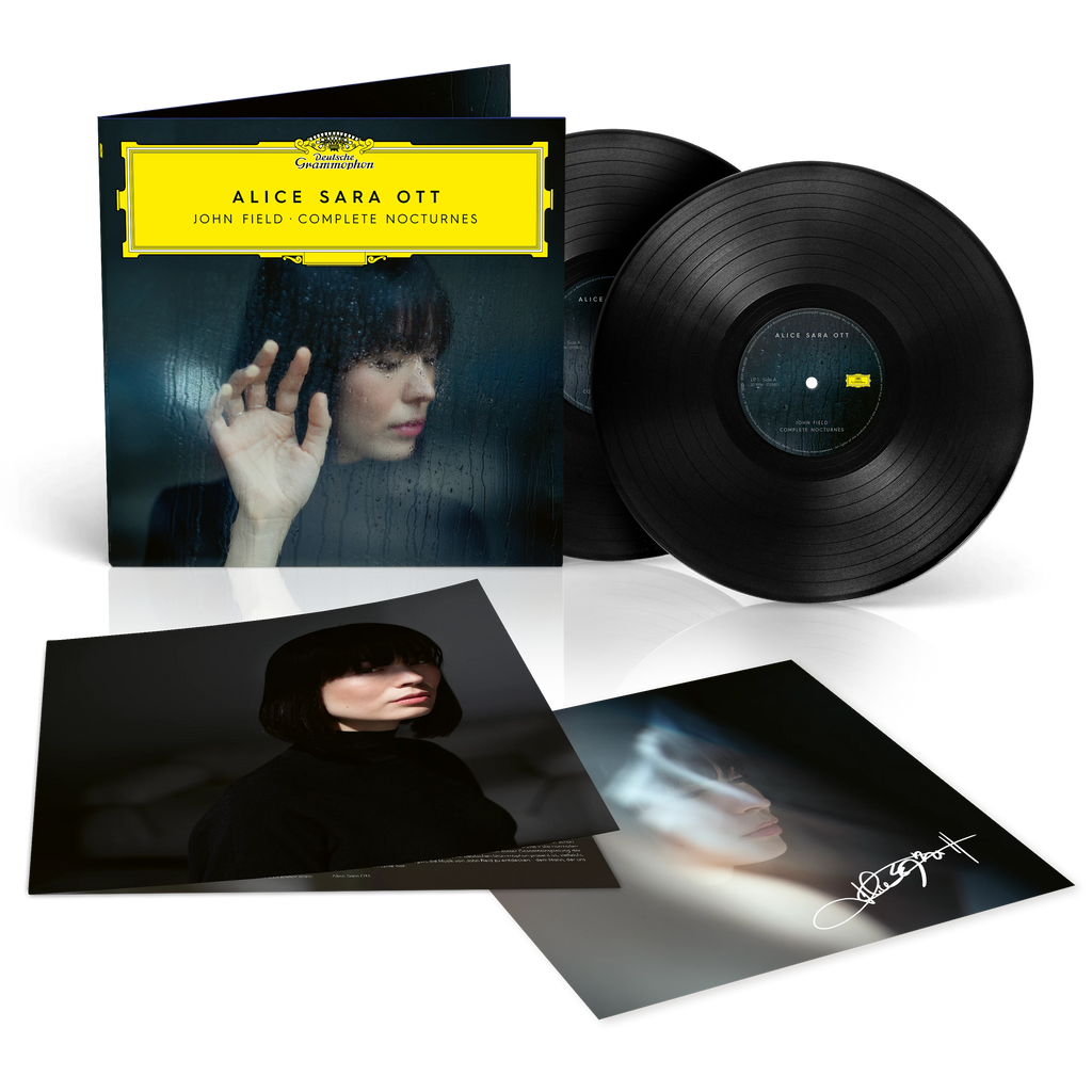 John Field Complete Nocturnes (Store Exclusive 2LP + Signed Art Card) - Alice Sara Ott - musicstation.be