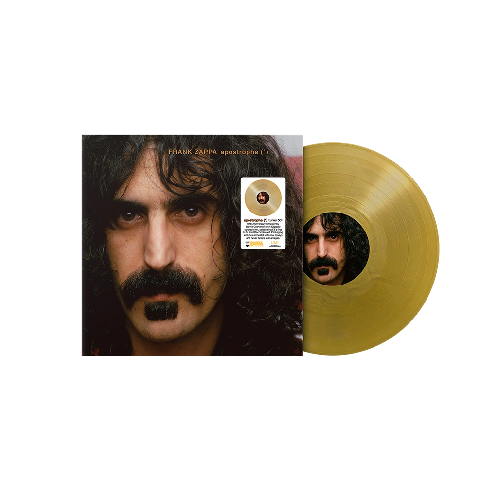 Apostrophe (‘) 1LP Gold Nugget Color Vinyl (50th Anniversary Edition) - Frank Zappa - musicstation.be