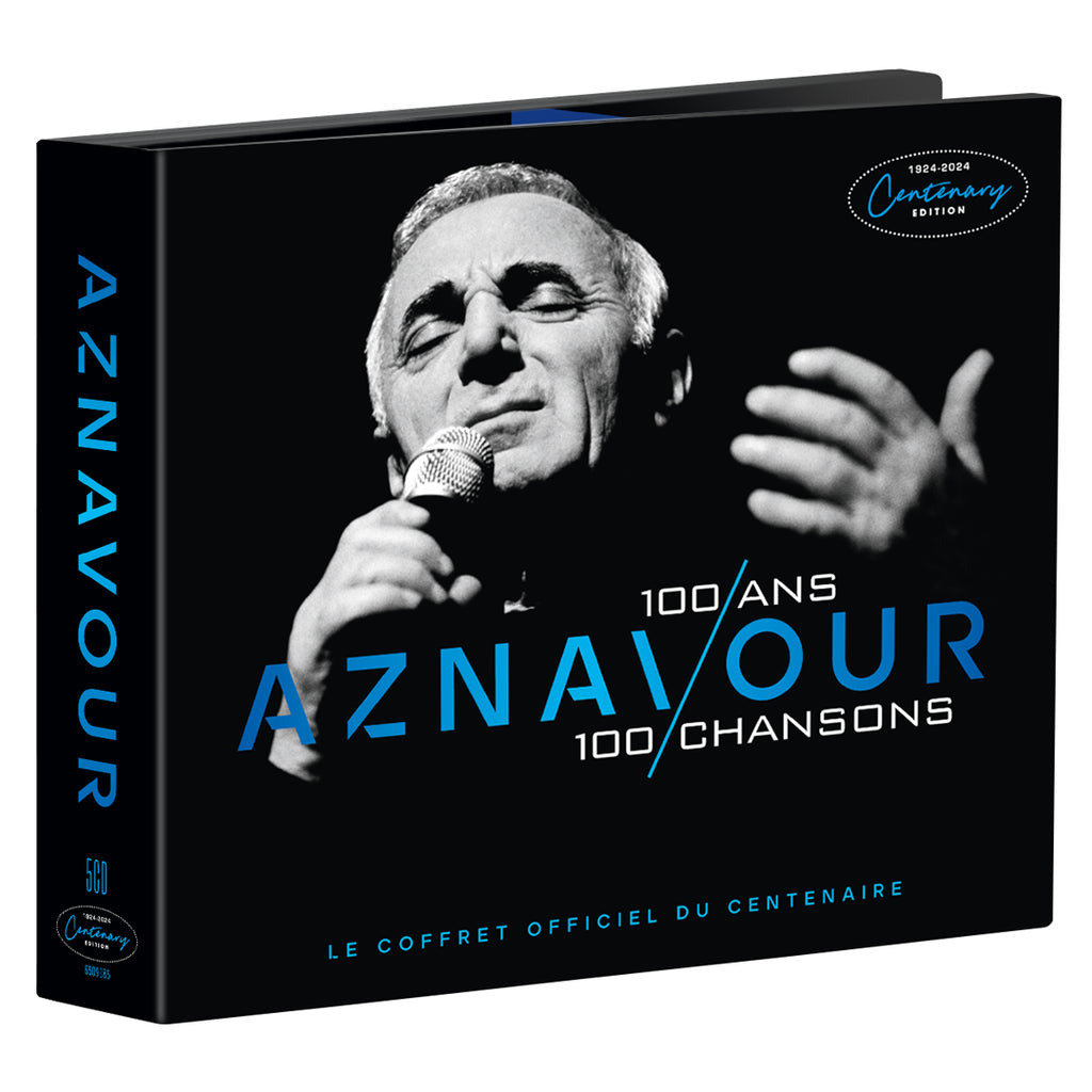 100 ans, 100 chansons (5CD) - Charles Aznavour - musicstation.be