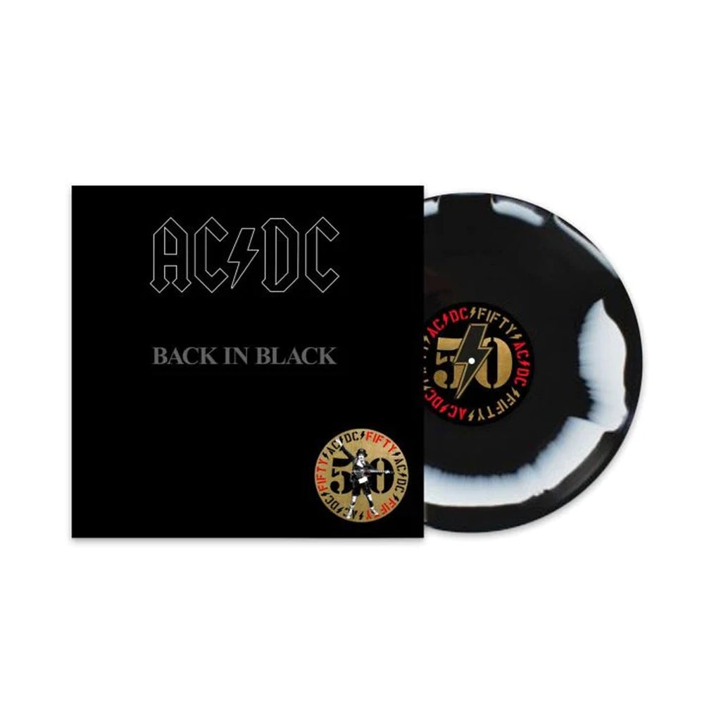 Back In Black (Black & White LP) - AC/DC - musicstation.be