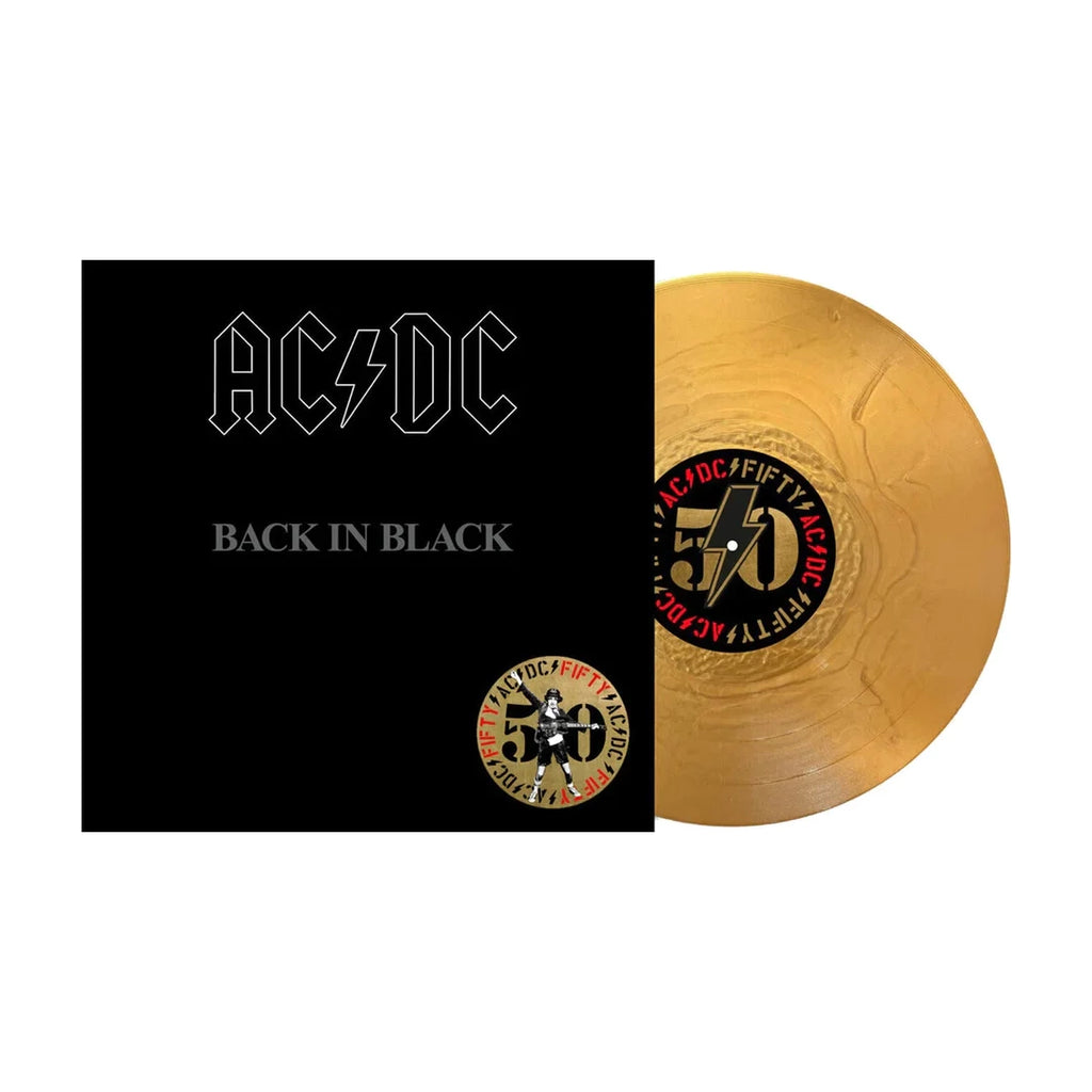 Back In Black (Gold Metallic LP) - AC/DC - musicstation.be