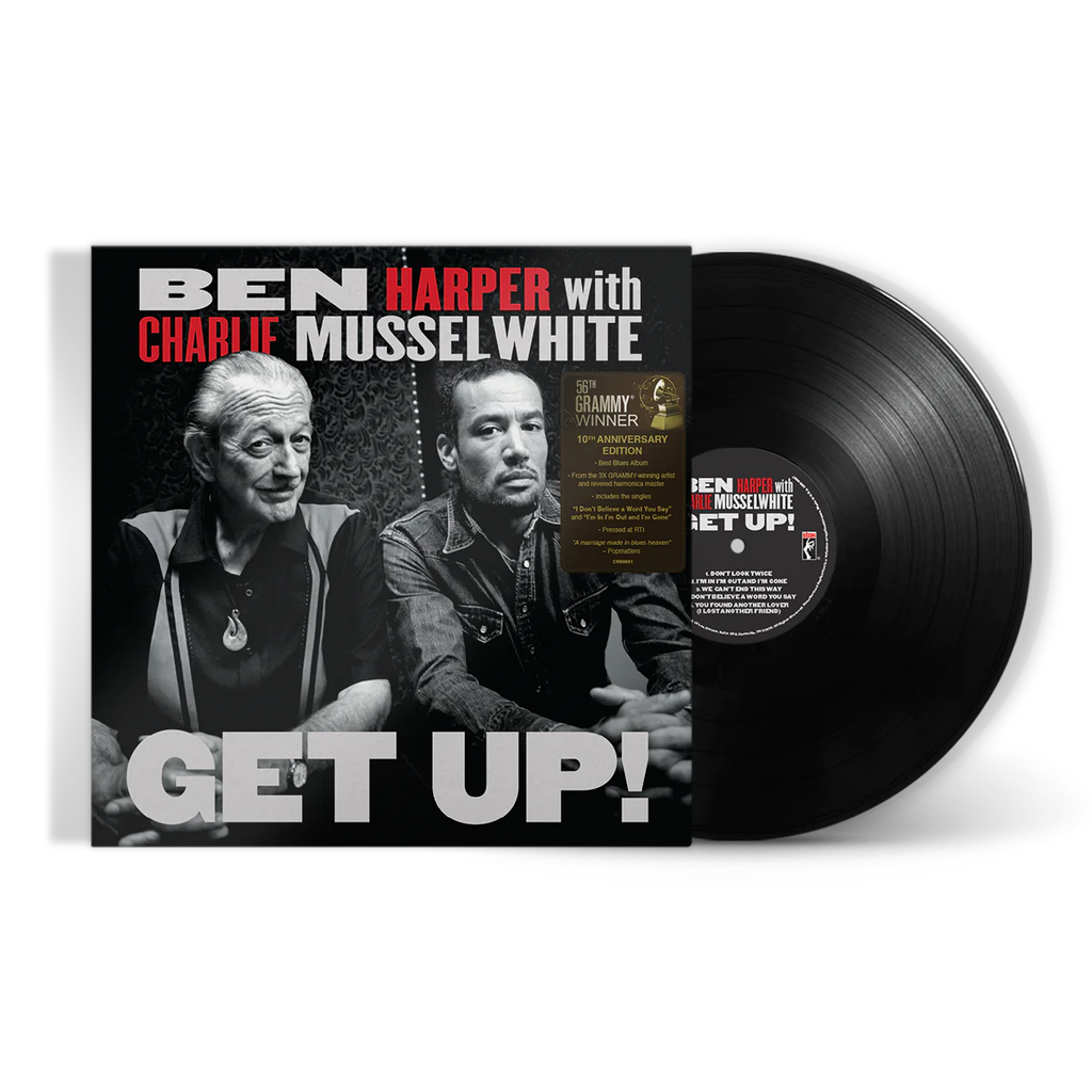 Get Up! (LP) - Ben Harper, Charlie Musselwhite - musicstation.be