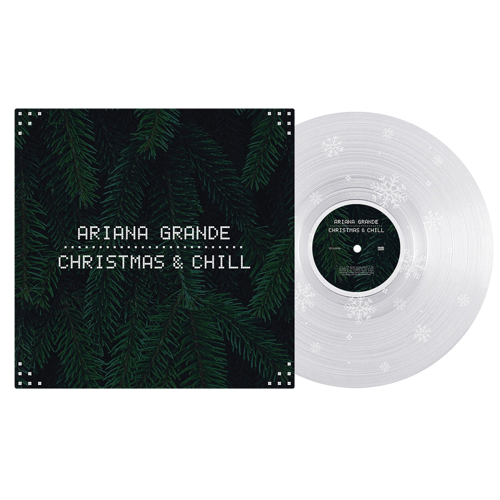 Christmas & Chill (Store Exclusive Ultra Clear With Snowflake Etching LP) - Ariana Grande - musicstation.be