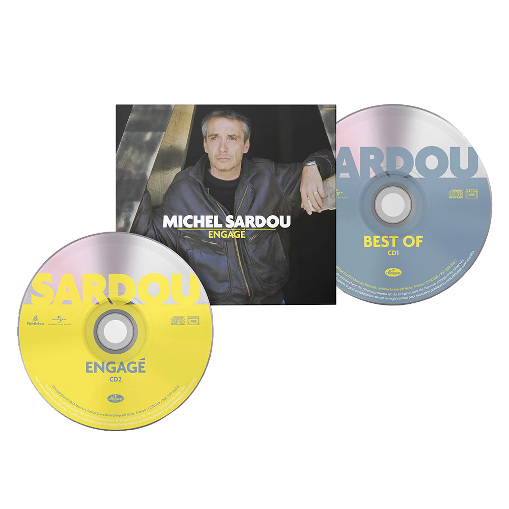 Engagé (2CD) - Michel Sardou - musicstation.be