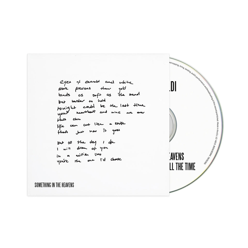 Something In The Heavens (Lyrics CD) - Lewis Capaldi - musicstation.be
