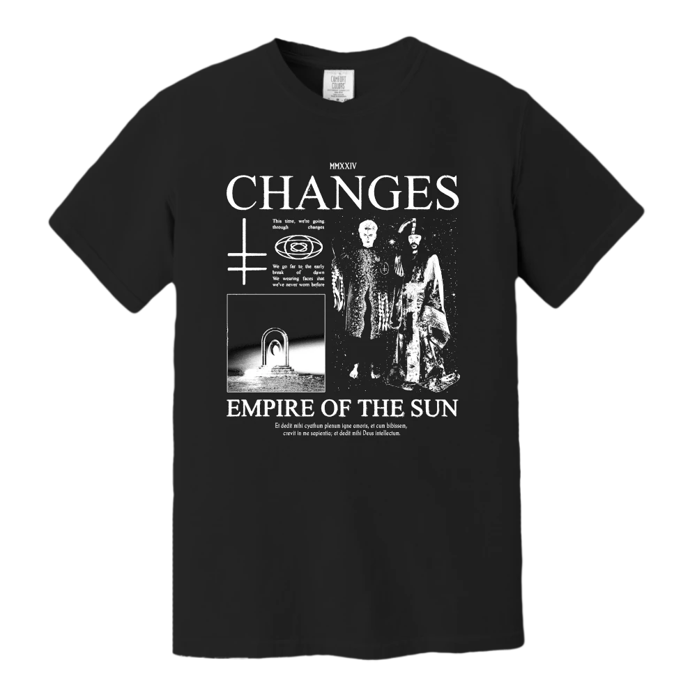 Changes (Store Exclusive Black T-Shirt) - Empire Of The Sun - musicstation.be