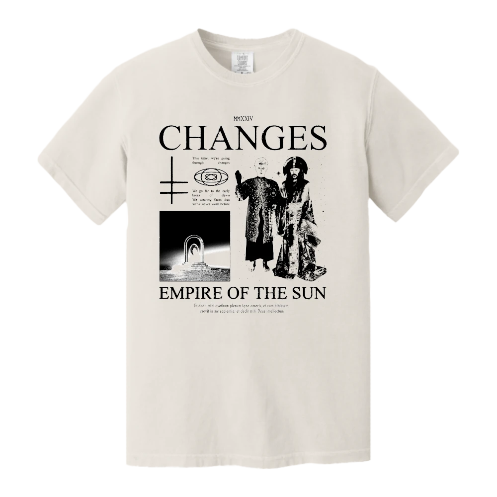 Changes (Store Exclusive Ivory T-Shirt) - Empire Of The Sun - musicstation.be