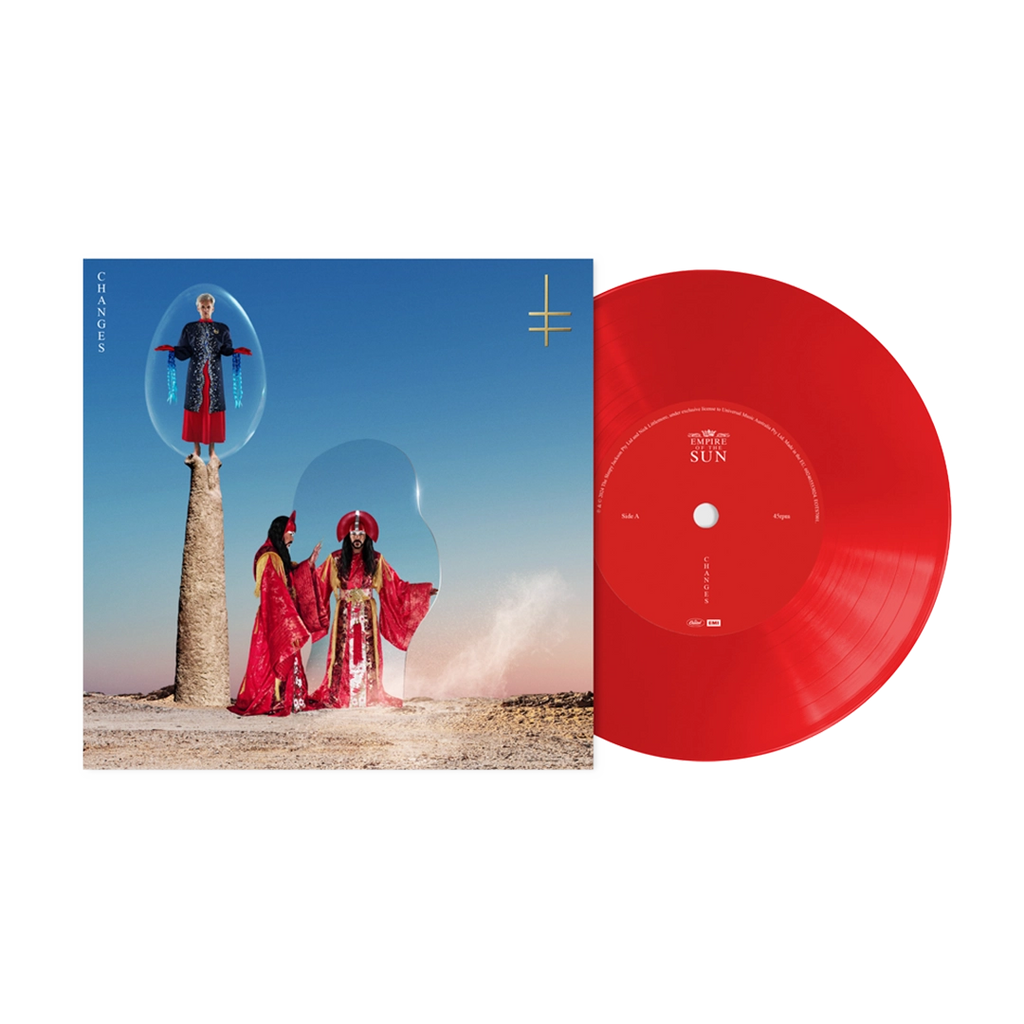 Changes (Exclusive Translucent Red 7") - Empire Of The Sun - musicstation.be