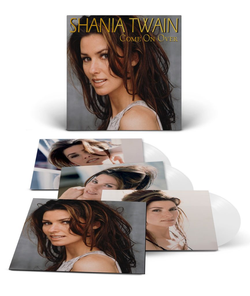 Come On Over Diamond Limited Edition Ultra-Clear 3LP (International) - Shania Twain - musicstation.be