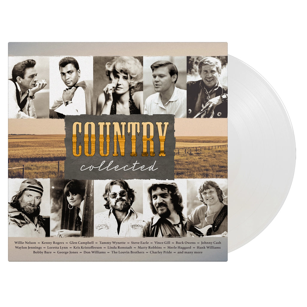 Country Collected (Crystal Clear 2LP) - Various Artists - musicstation.be