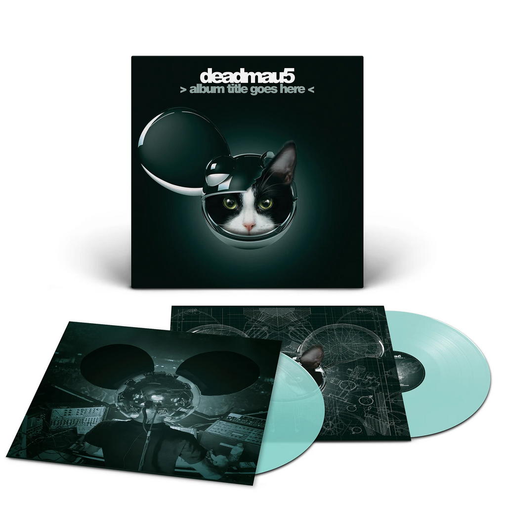 Album Title Goes Here (Transparent Turquoise 2LP) - deadmau5 - musicstation.be