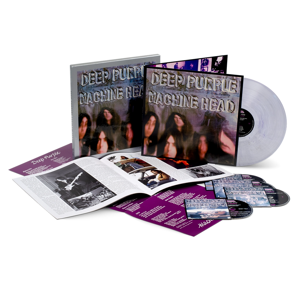 Machine Head (50th Anniversary LP+3CD+Blu-Ray Boxset) - Deep Purple - musicstation.be