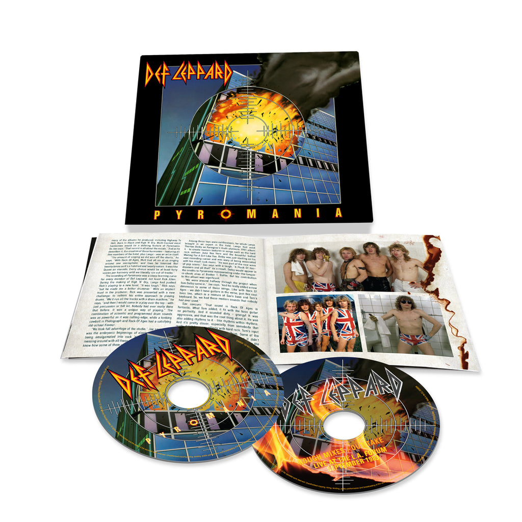 Pyromania (Deluxe 2CD) - Def Leppard - musicstation.be