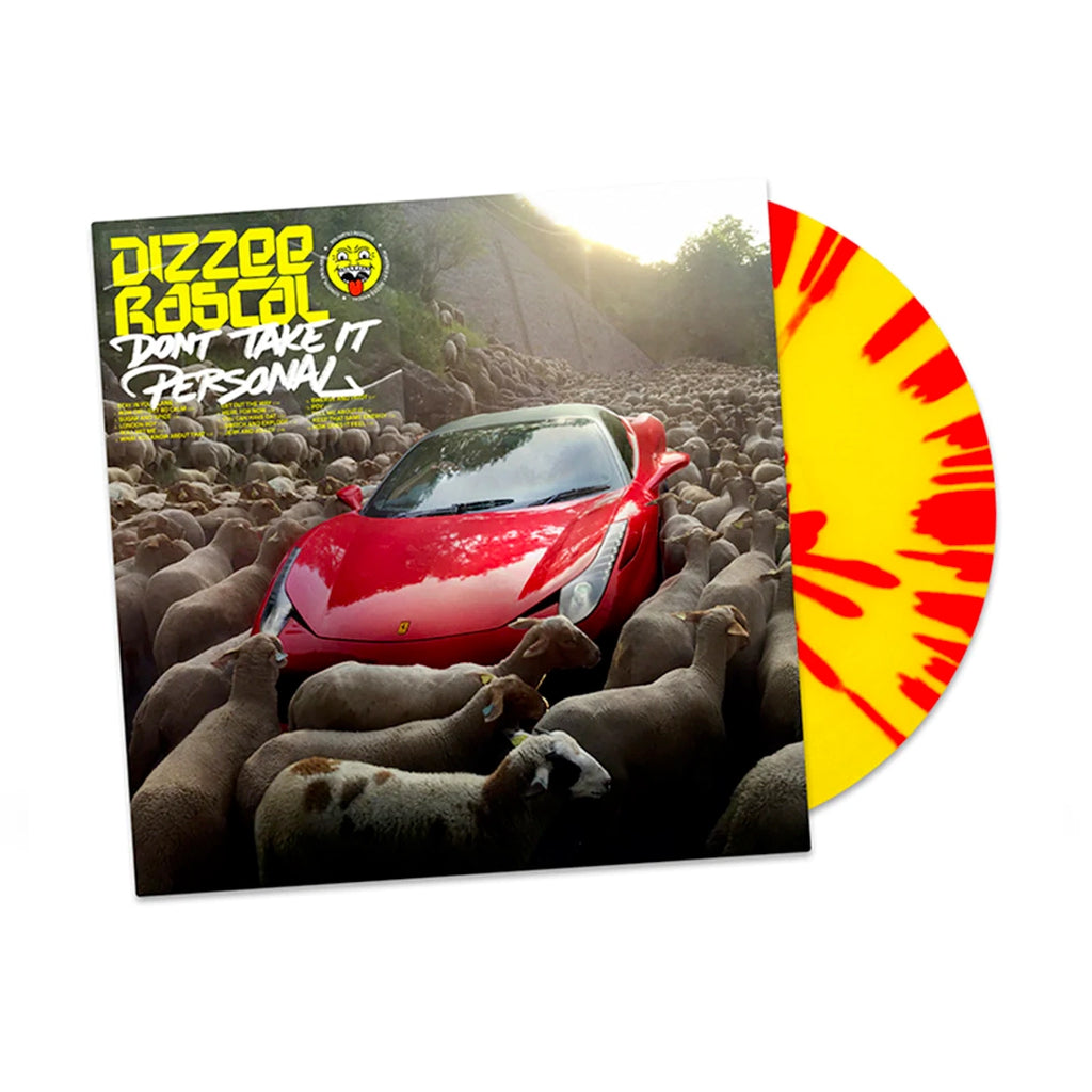 Don’t Take It Personal (Yellow Red Splatter LP) - Dizzee Rascal - musicstation.be