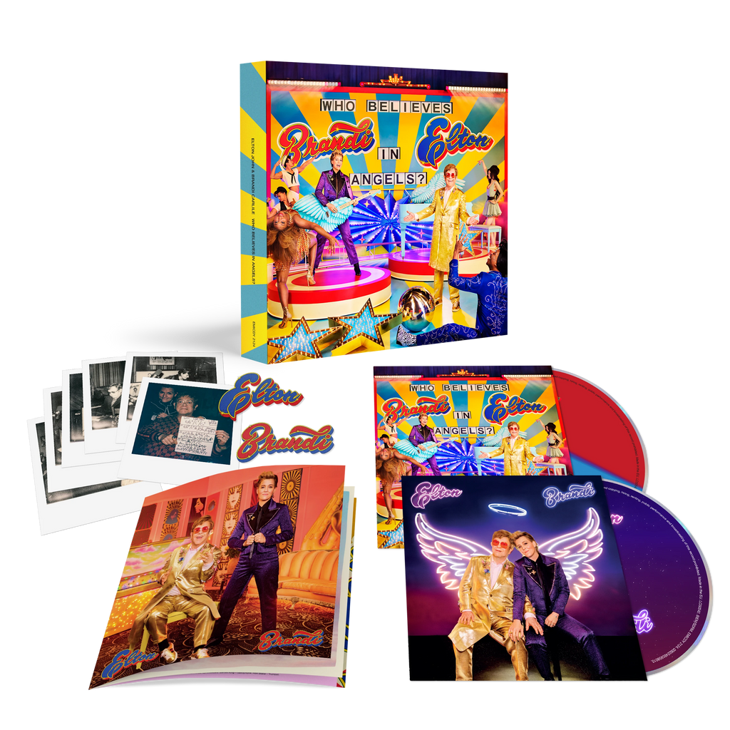 Who Believes In Angels? Limited Edition CD/DVD Clamshell Box - Elton John - musicstation.be