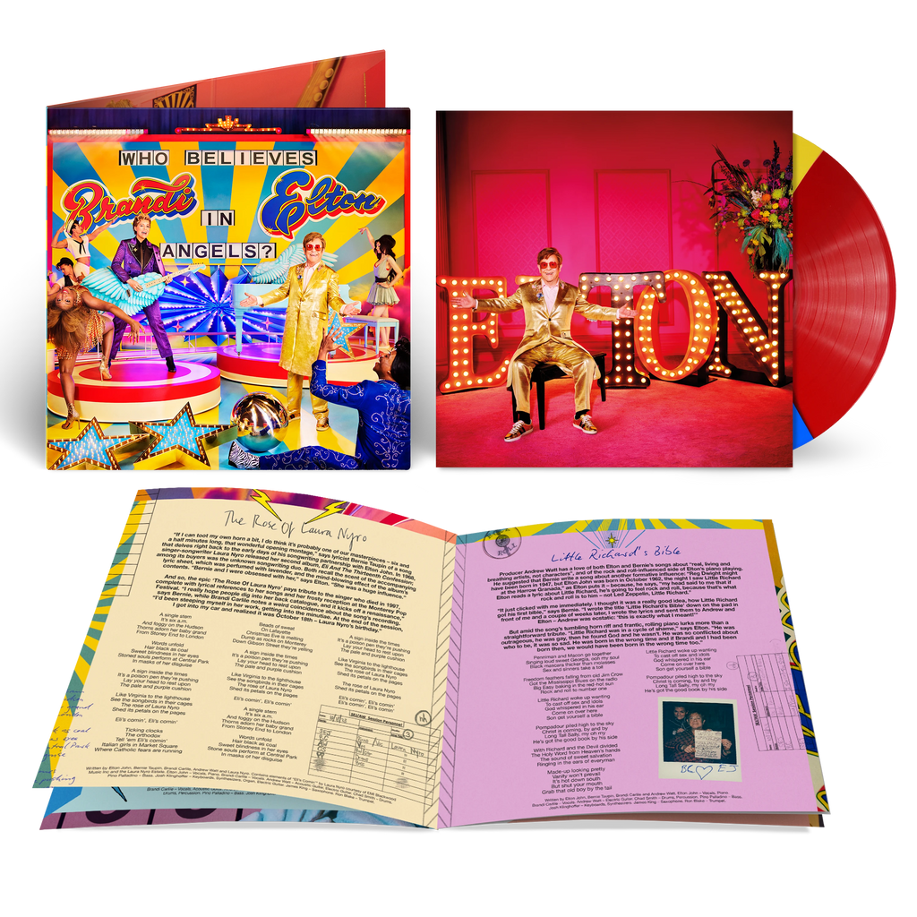 Who Believes In Angels? Limited Edition Tri-Colour Standard Vinyl - Elton John - musicstation.be