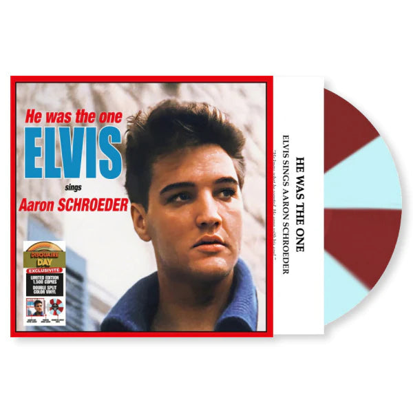 He Was The One: Elvis Sings Aaron Schroeder (Cornetto Effect Red LP) - Elvis Presley - musicstation.be