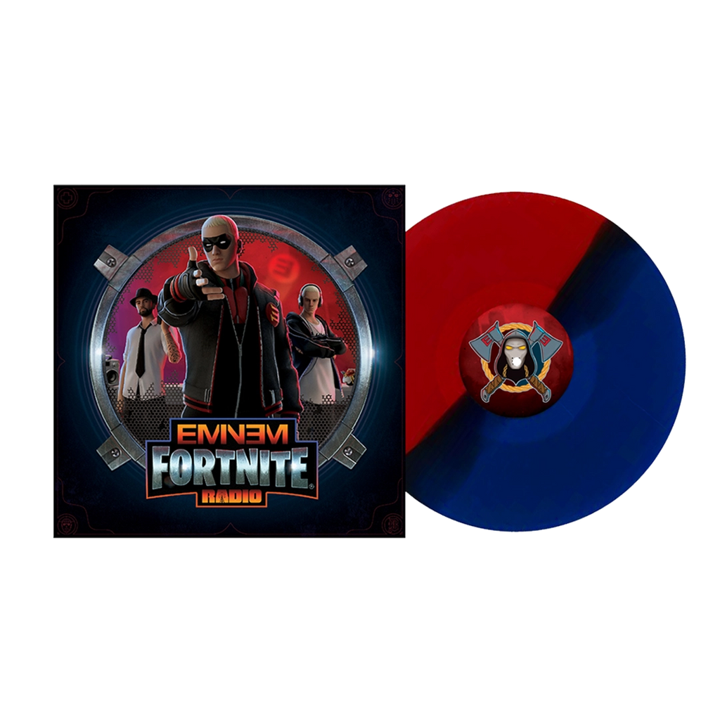 Eminem x Fortnite Radio Vinyl (Clean) (Store Exclusive Red & Blue LP) - Eminem - musicstation.be