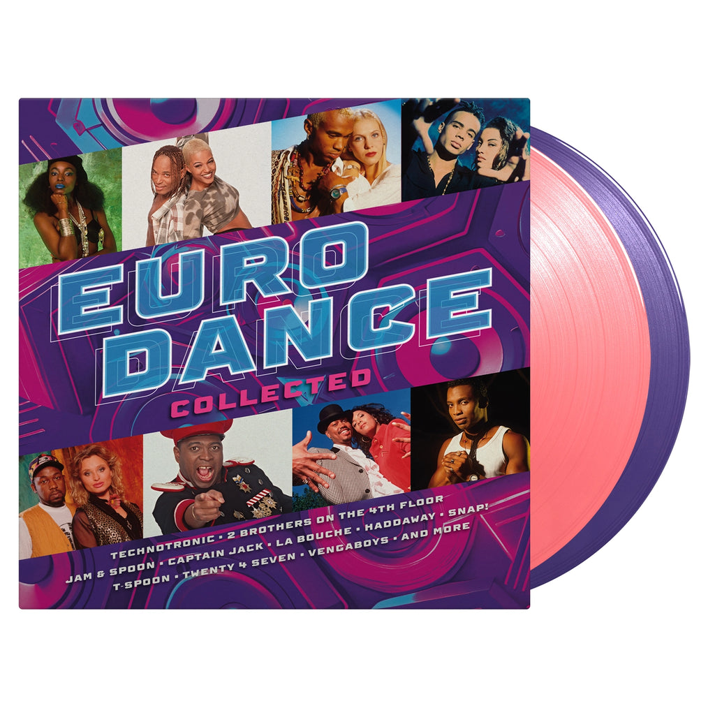Eurodance Collected (Pink & Purple Solid 2LP) - Various Artists - musicstation.be