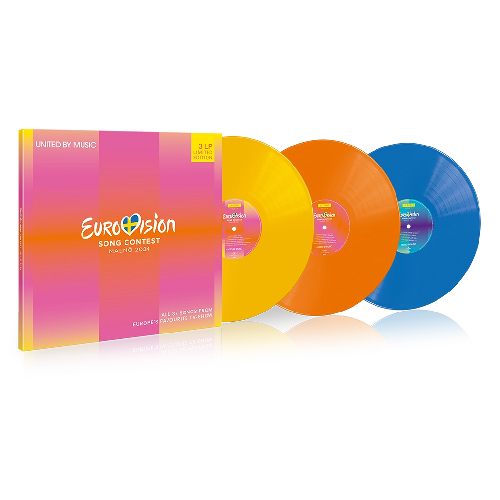Eurovision Song Contest Malmö 2024 (Coloured 3LP) - Various Artists - musicstation.be