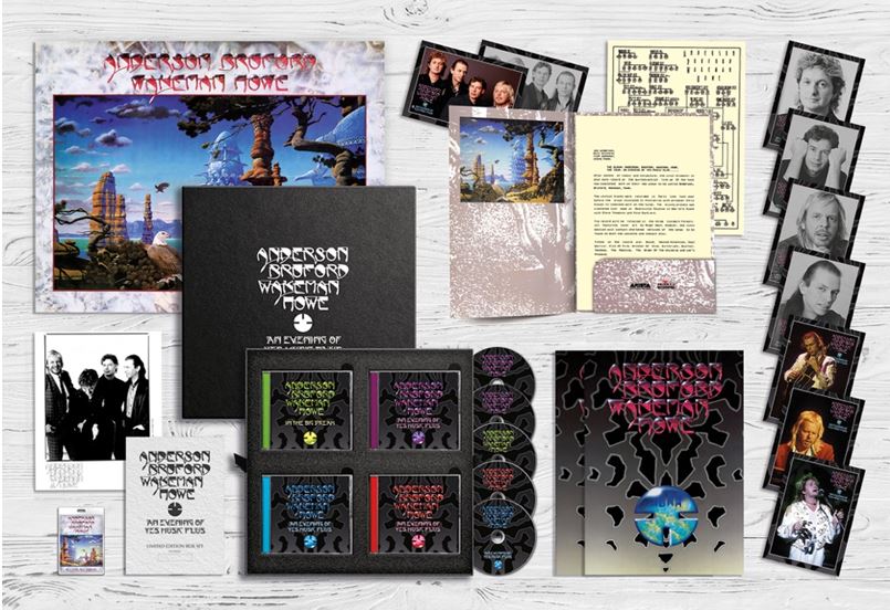 An Evening of Yes Music Plus (2DVD/5CD/Book) - Anderson, Bruford,Wakeman,Howe - musicstation.be