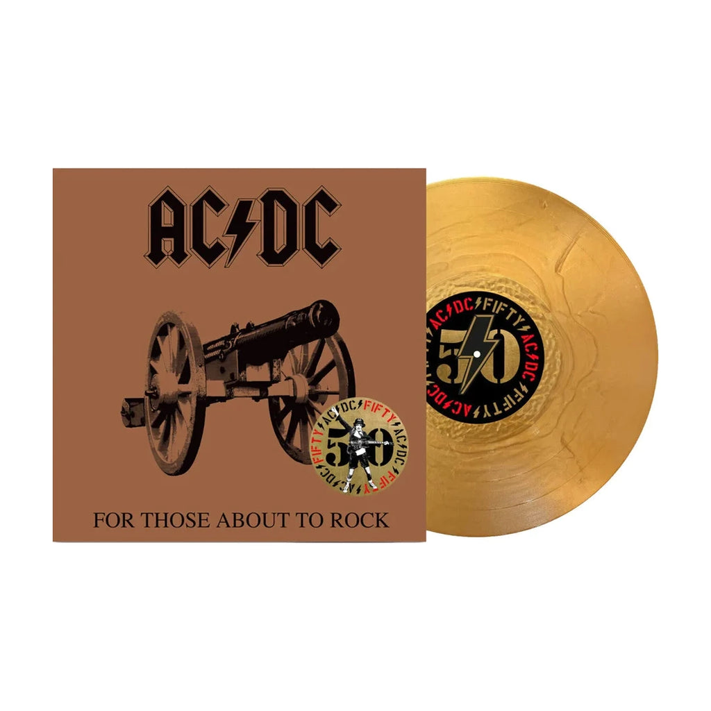For Those About To Rock (We Salute You) (Gold Metallic LP) - AC/DC - musicstation.be