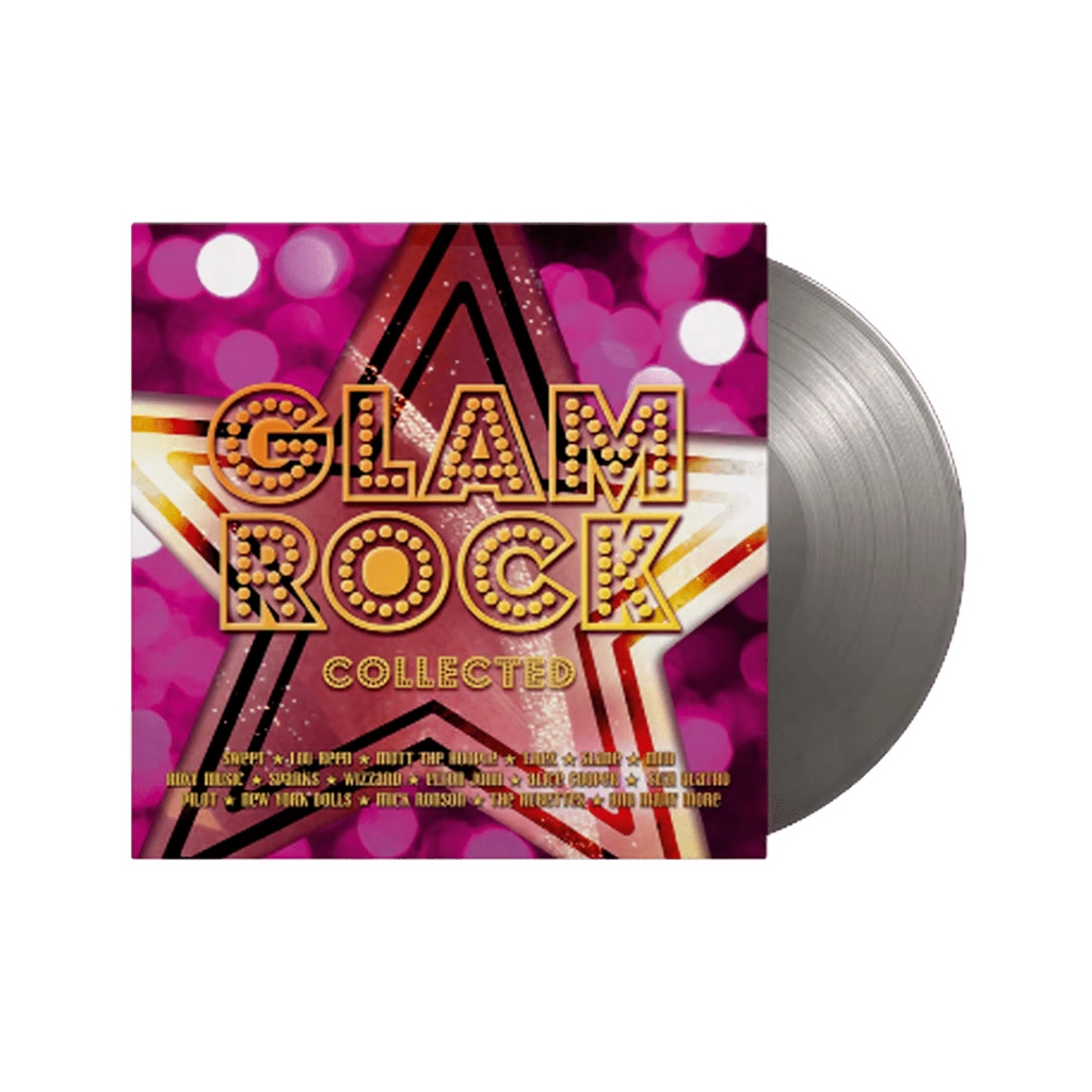 Glam Rock Collected (Silver Solid 2LP) - Various Artists - musicstation.be