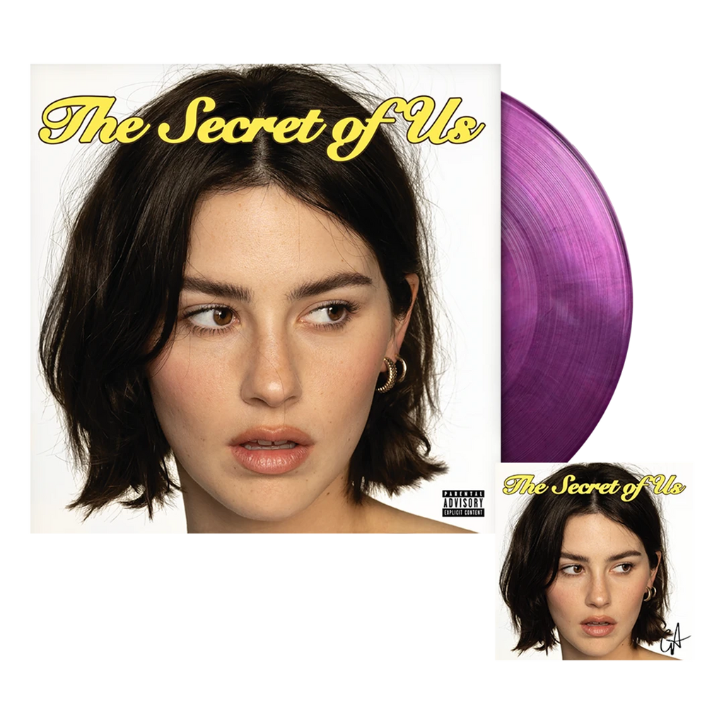 The Secret of Us Exclusive Purple Vinyl+Signed Art Card - Gracie Abrams - musicstation.be