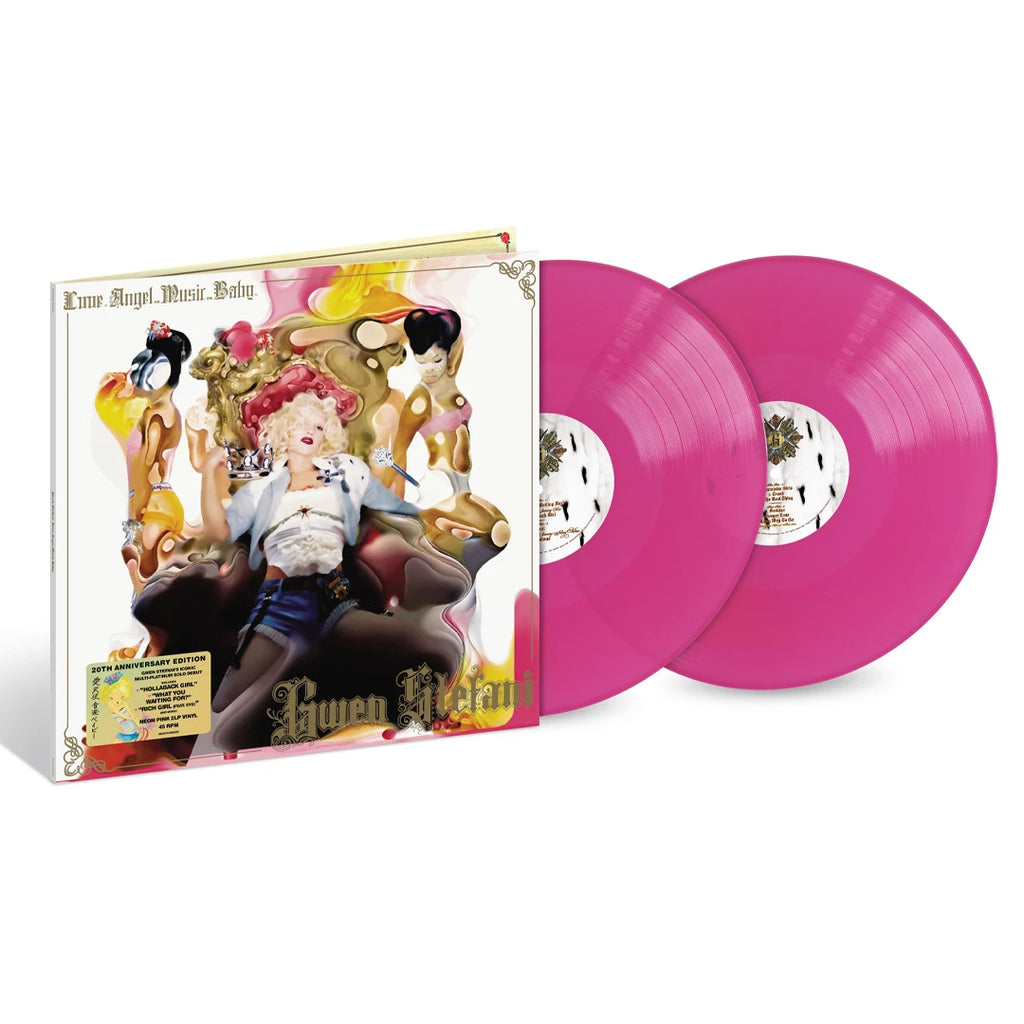 Love. Angel. Music. Baby. (20th Anniversary Pink 2LP) - Gwen Stefani - musicstation.be