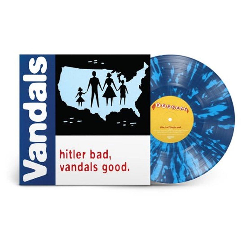 Hitler Bad, Vandals Good (Blue & White Splattered LP) - The Vandals - musicstation.be