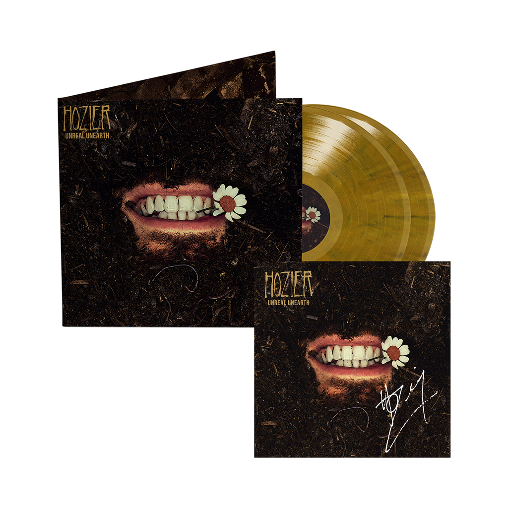 Unreal Unearth (Store Exclusive Raw Ochre 2LP+Signed Art Card) - Hozier - musicstation.be