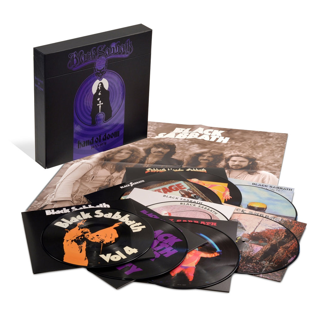Hand of Doom 1970-1978 (8LP Picture Disc LP Boxset) - Black Sabbath - musicstation.be