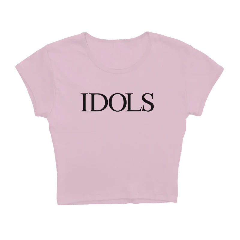 IDOLS WEEP PINK BABY T-SHIRT - YUNGBLUD - musicstation.be