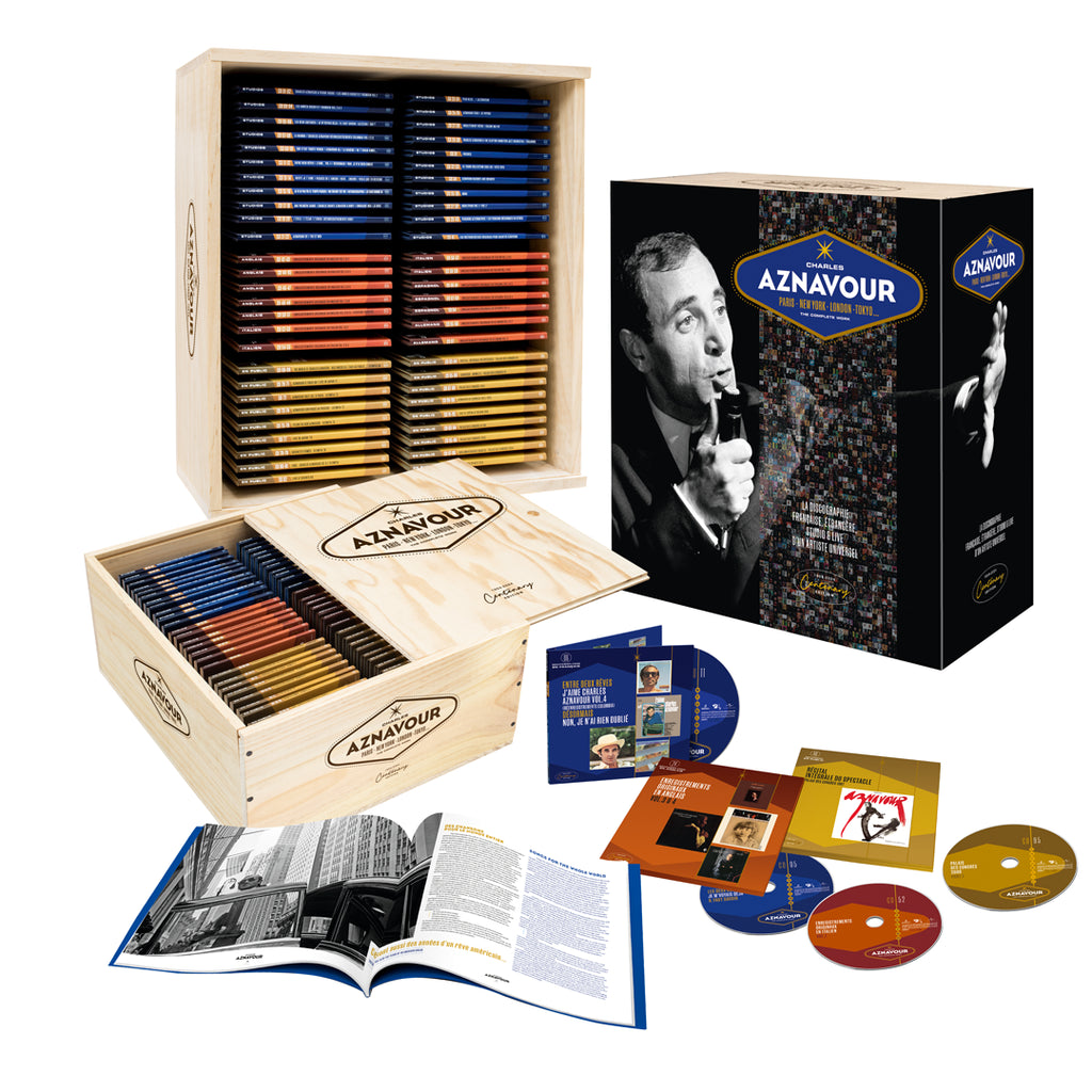 Charles Aznavour - The Complete Work (Deluxe 100CD Boxset) - Charles Aznavour - musicstation.be