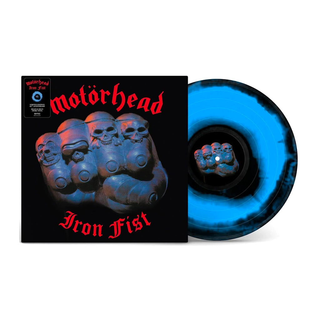 Iron Fist (40th Anniversary Black & Blue Swirl LP) - Motorhead - musicstation.be