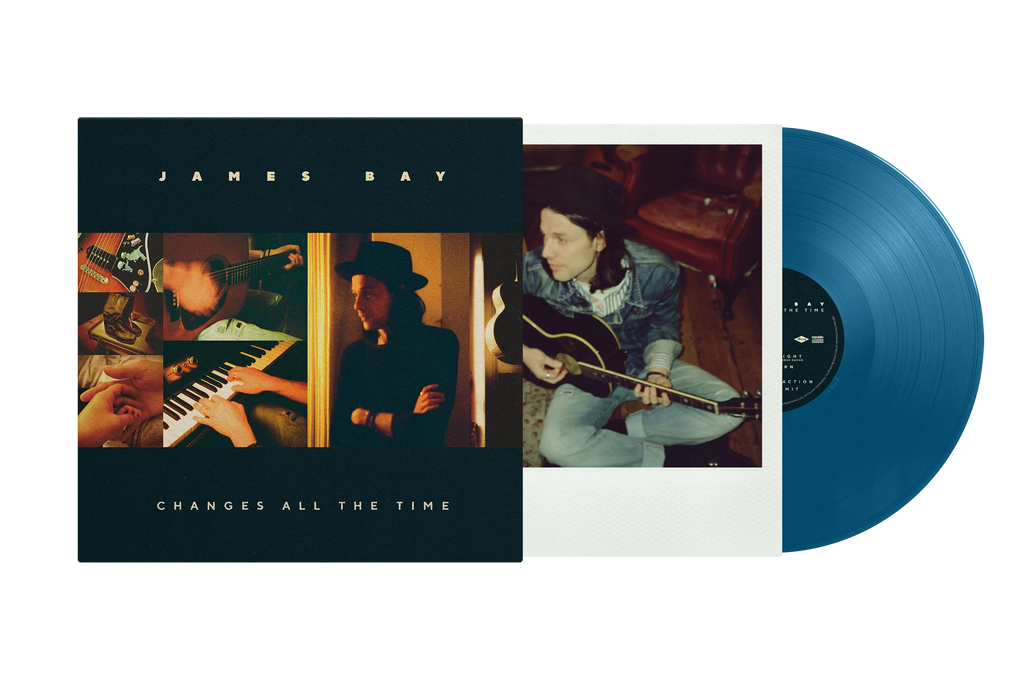 Changes All The Time (Store Exclusive Blue LP+Signed Art Card) - James Bay - musicstation.be