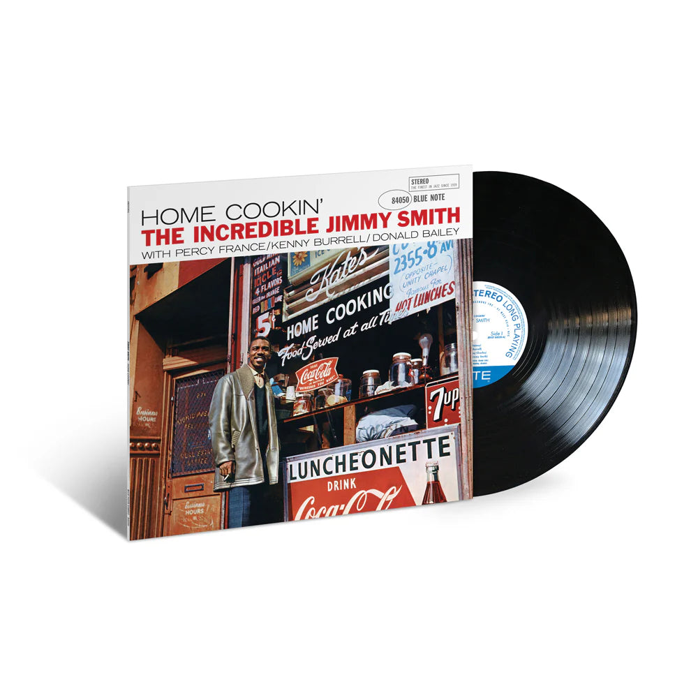 Home Cookin'' (LP) - Jimmy Smith, Percy France, Kenny Burrell, Donald Bailey - musicstation.be