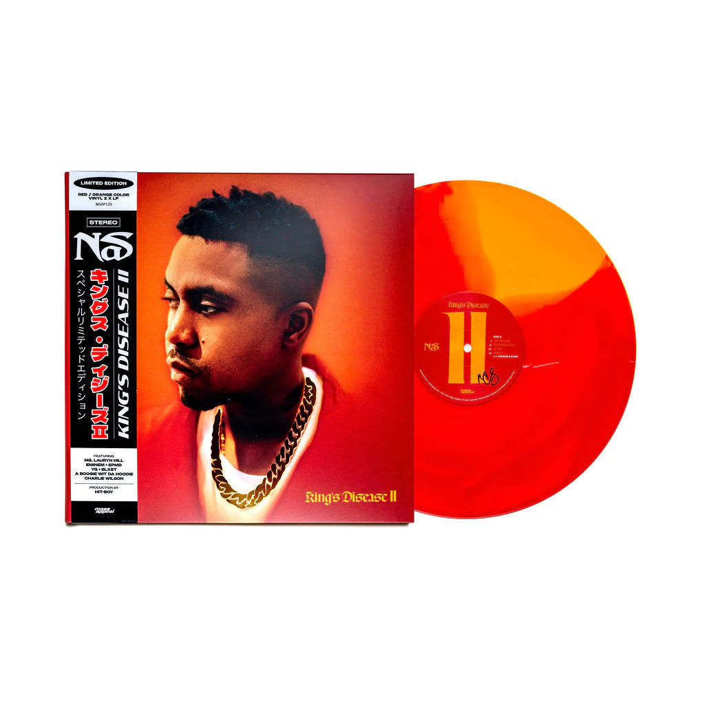 King's Desease II (Red & Tangerine 2LP) - Nas - musicstation.be