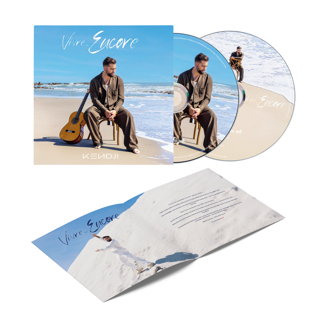 Vivre... Encore (Store Exclusive 2CD + Signed Art Card) - Kendji Girac - musicstation.be