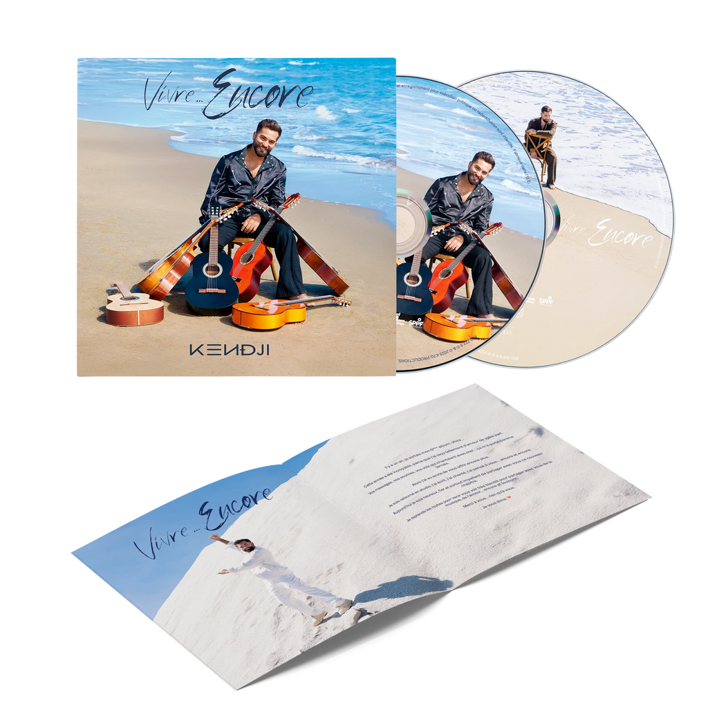 Vivre... Encore (Store Exclusive 2CD + Signed Art Card) - Kendji Girac - musicstation.be