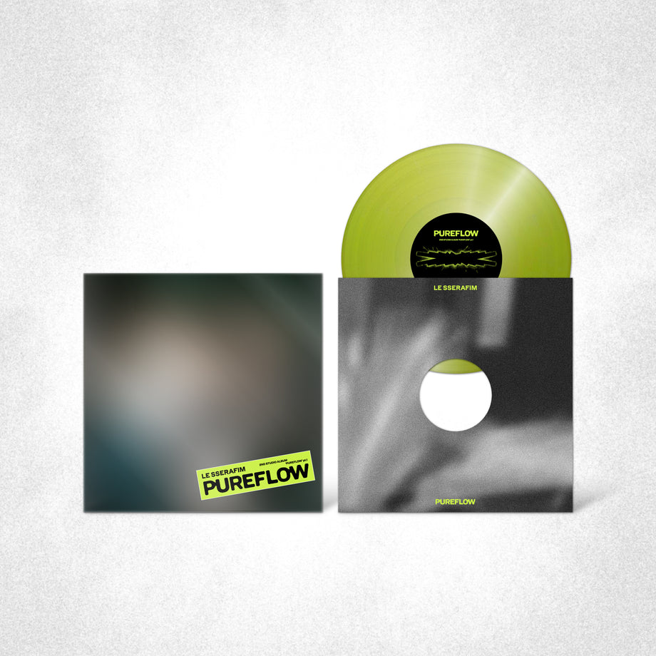 2nd Studio Album 'PUREFLOW' pt.1 Vinyl (Electric Yellow Glitter Ver.)