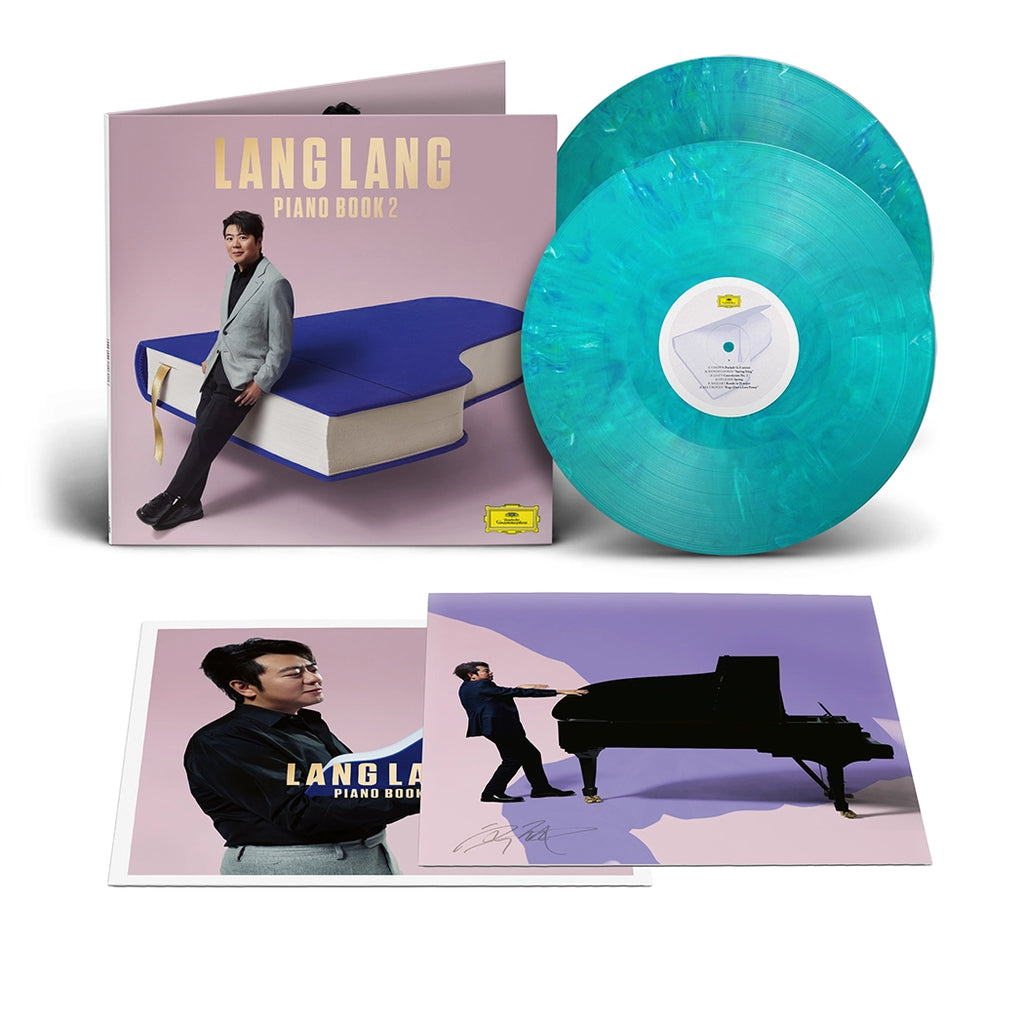 Piano Book 2 (Marbled 2LP + Store Exclusive Signed Art Card LP Sized) - Lang Lang - musicstation.be